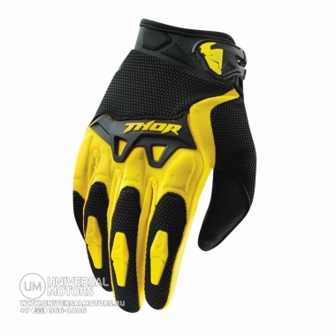 Перчатки THOR SPECTRUM YELLOW rp