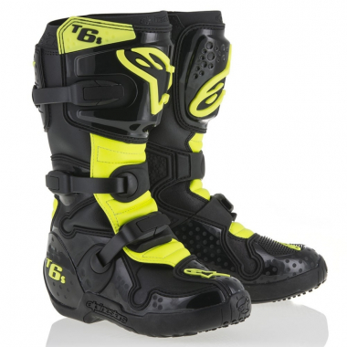Мотоботы Alpinestars TECH 6 S Black Yellow