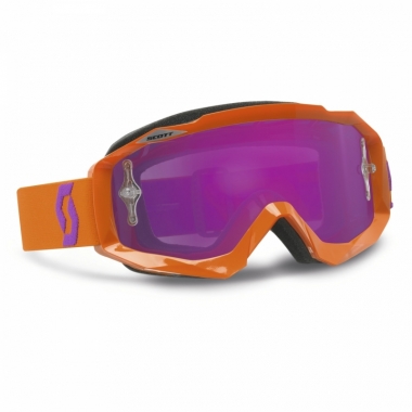 Очки Scott mx hustle SGL purple chrome works orange