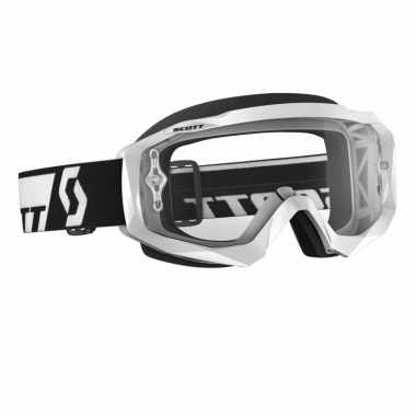 Очки Scott Hustle MX white clear works