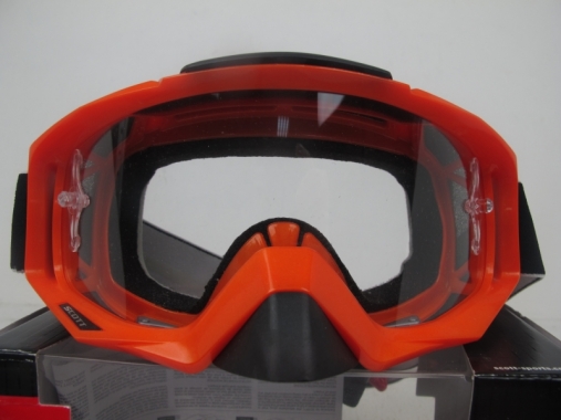 Очки Scott MX TYRANT SGL orange / clear AFC works
