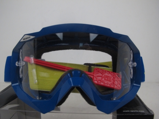 Очки Scott Hustle MX blue / clear