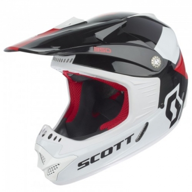 Шлем Kids 350 Race ECE black/red