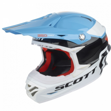 Шлем Kids 350 Race ECE blue/orange