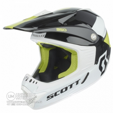 Шлем Scott Kids 350 Race ECE black/green