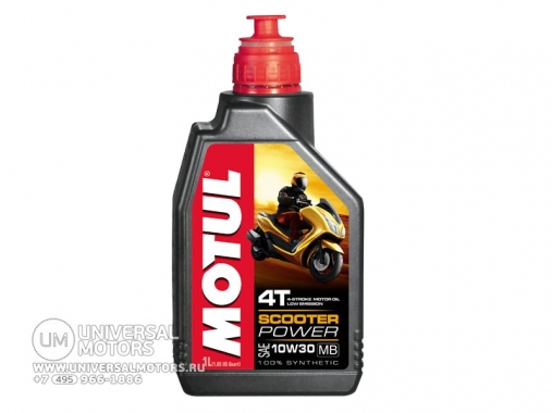 Мотор/масло MOTUL Scooter Power 4Т MB 10w-30 (1л)