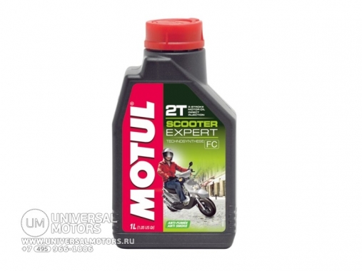 Мотор/масло MOTUL Scooter Expert 2Т (1л.)