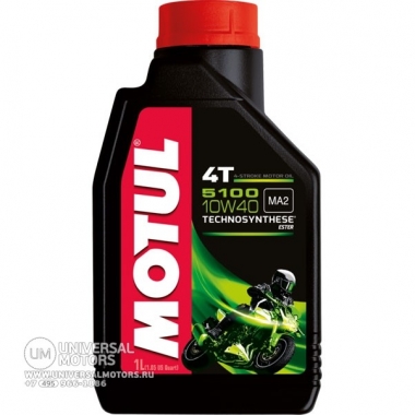 Мотор/масло MOTUL 5100 Ester 4Т 10W40 (1л.)