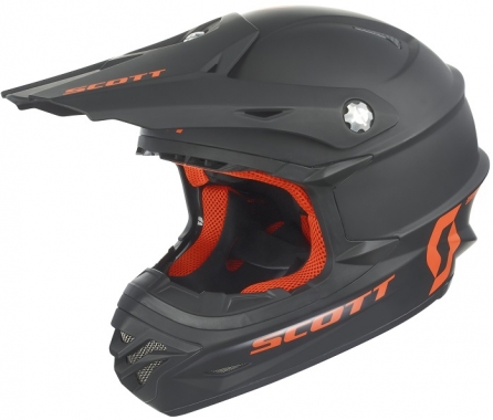 Шлем Scott Kids 350 Pro ECE Satin Black/Orange