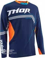 Джерси THOR CORE BEND NAVY/FLO ORANGE JERSEY