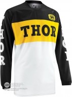 Джерси THOR PHASE PRO-GP BLACK/YELLOW JERSEY