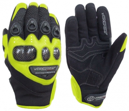 Перчатки кожаные AGV SPORT JET желтые