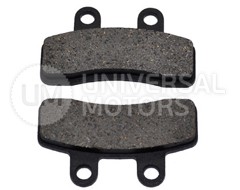 Колодки тормозные дисковые TTR125 (перед) (58x34x7)