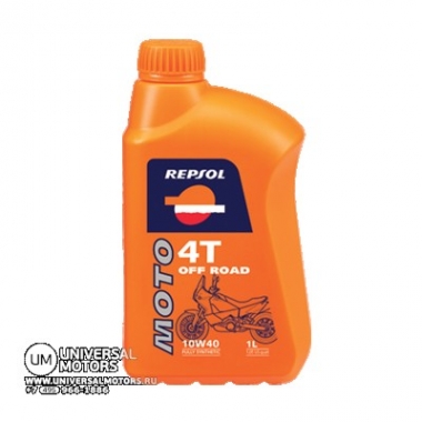 REPSOL RP Moto Off Road 4T SAE 10W-40 (1л)