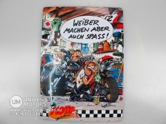 Знак винтажный "Weiber machen aber auch Spass!" (кроме того, женщины делают это весело!) 31X40см