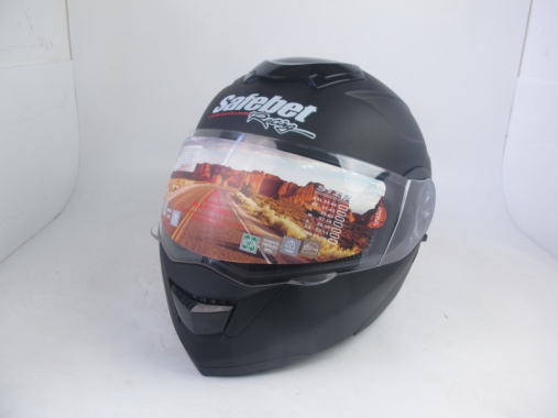 Шлем трансформер Safebet HF 119 Flat Black