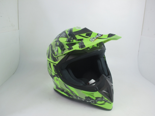 Шлем кроссовый Safebet HF 116 Yellow