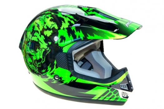 Шлем (кросс) MICHIRU MC 135 Acid Skull