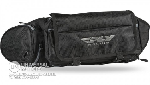 Сумка на пояс FLY RACING JOHNNY CAMPPBELL TOOL PACK черная/Hi-Vis желтая