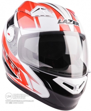 Шлем LAZER Bayamo RC Sportster красно-чёрный