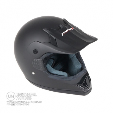 Шлем (кросс) MICHIRU MC 120 Black Mate