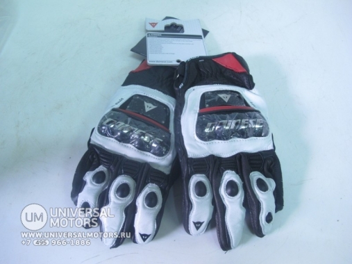 Перчатки Dainese GUA.FULLMETAL RS White/Red r