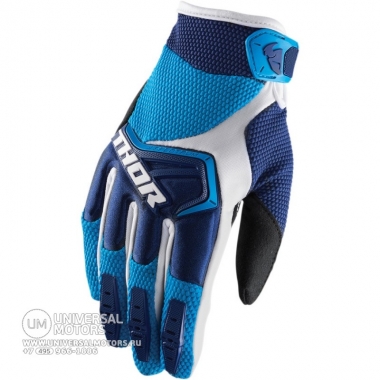 Перчатки THOR детские SPECTRUM NAVY/BLUE/WHITE