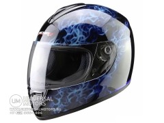 Шлем (интеграл) MI 136 Flame Blue MICHIRU