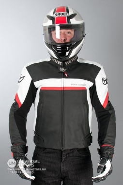 Куртка BERIK LJ9062-BK WHITE/DUCATI RED