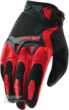 Перчатки THOR SPECTRUM RED YOUTH