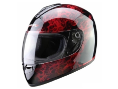 Шлем (интеграл) MI 136 Flame Red MICHIRU